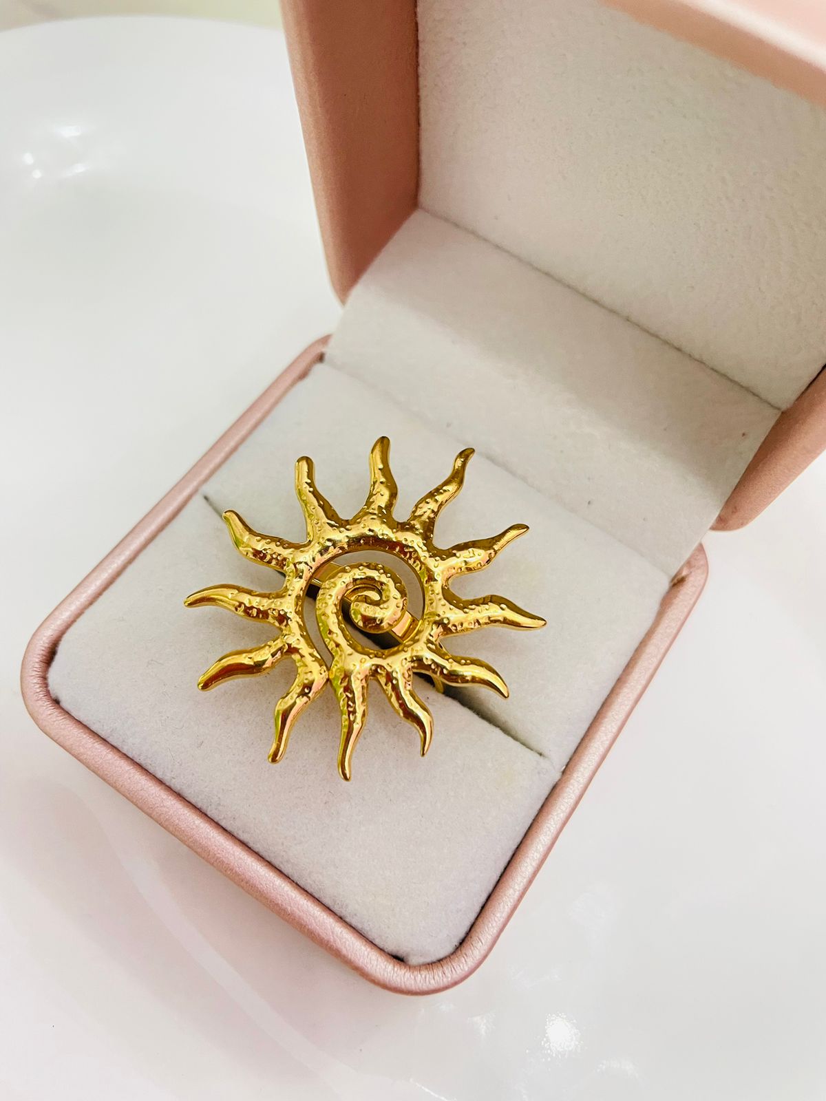 Anillo Soley Acero Inoxidable Ajustable
