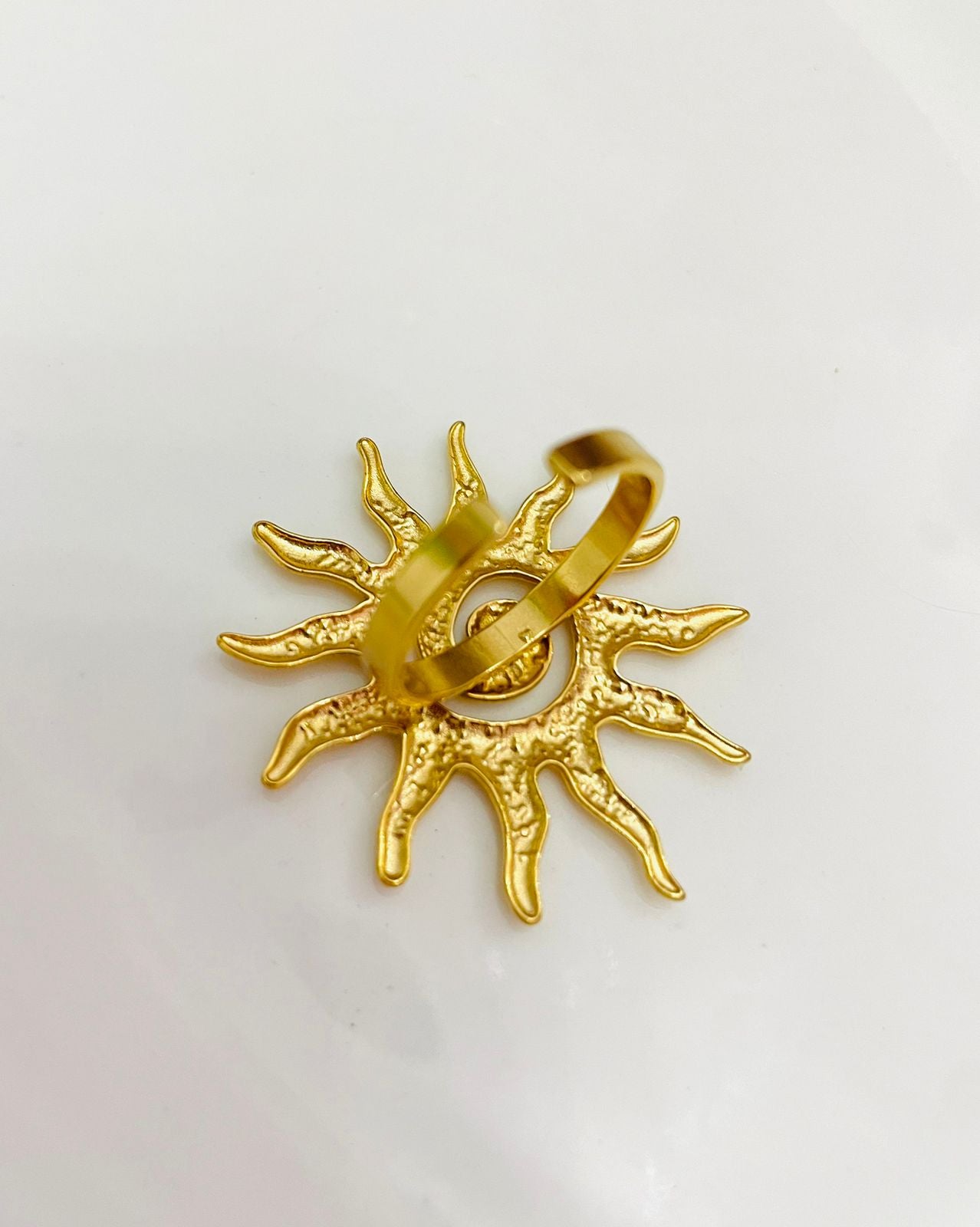 Anillo Soley Acero Inoxidable Ajustable