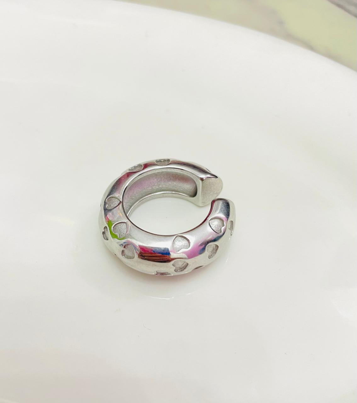 Earcuff Silver Loving