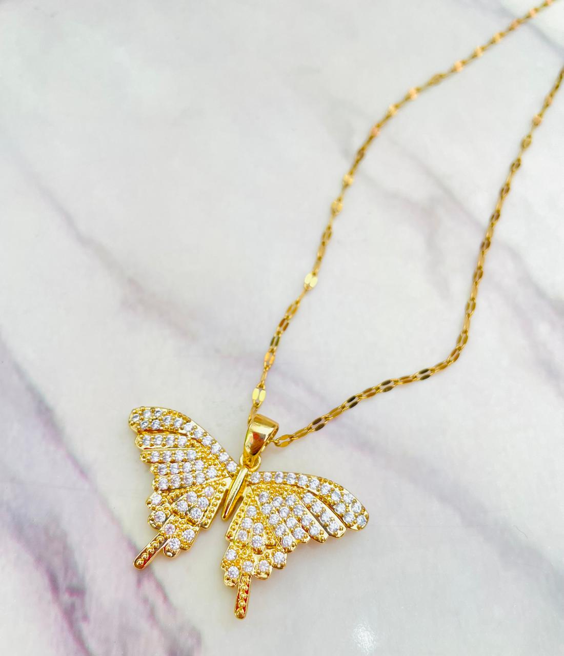 Cadena Butterfly Shine Acero Inoxidable