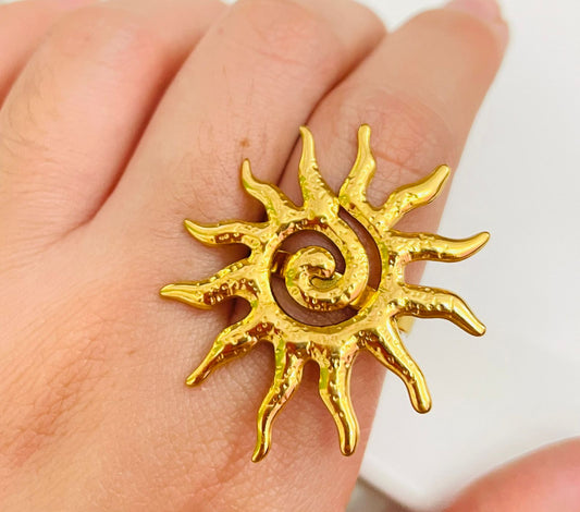 Anillo Soley Acero Inoxidable Ajustable