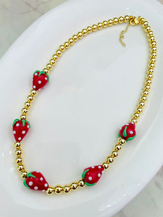 Collar Dulce Fresa