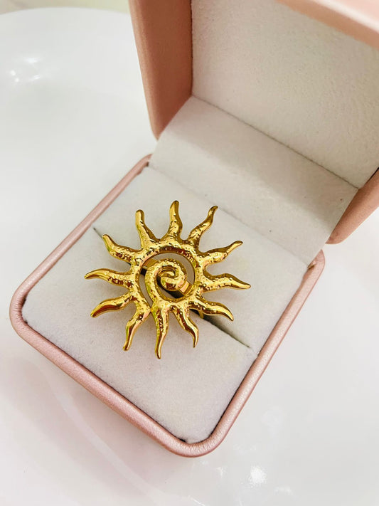 Anillo Soley Acero Inoxidable Ajustable